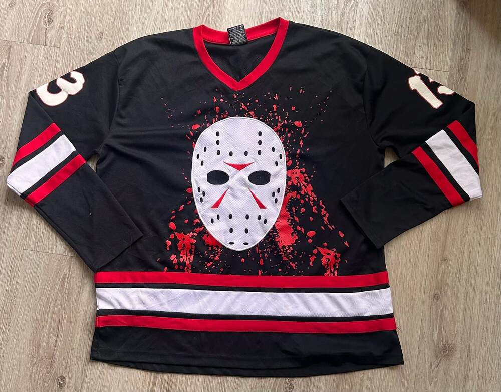 Friday The 13th Jason Voorhees 'Voorhees 13' Hockey Jersey